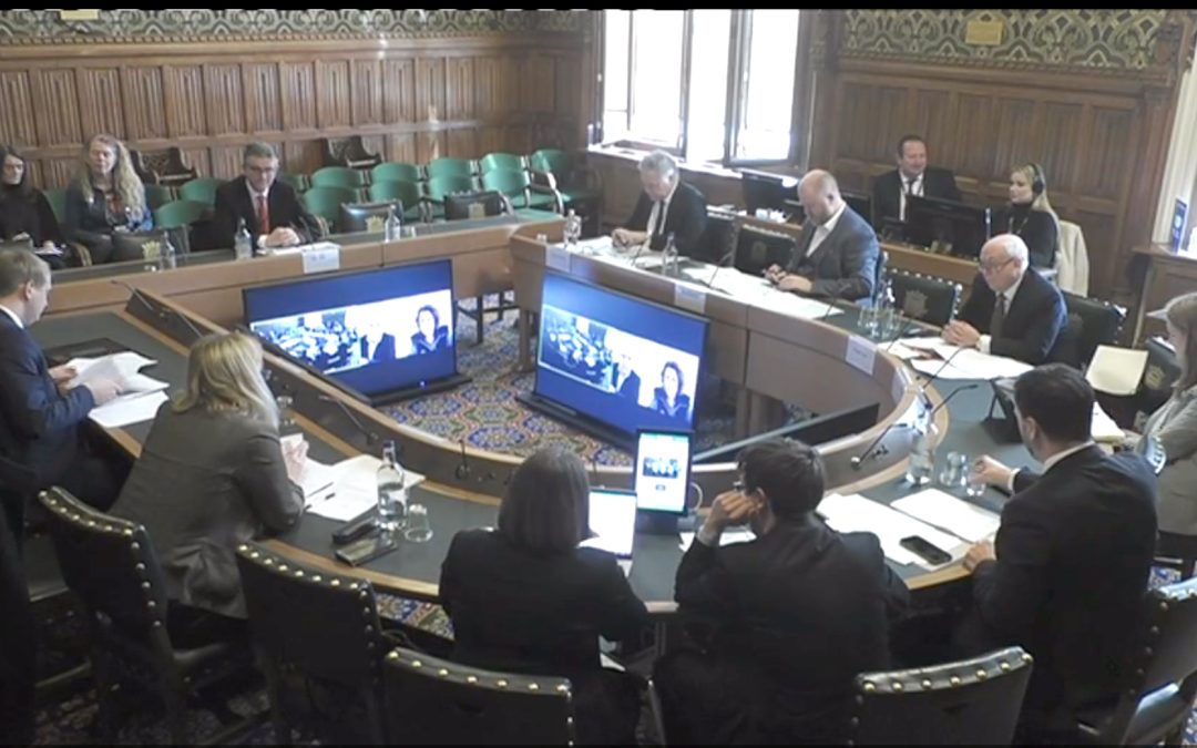 Regulators & water companies scrutinised by Select Committee